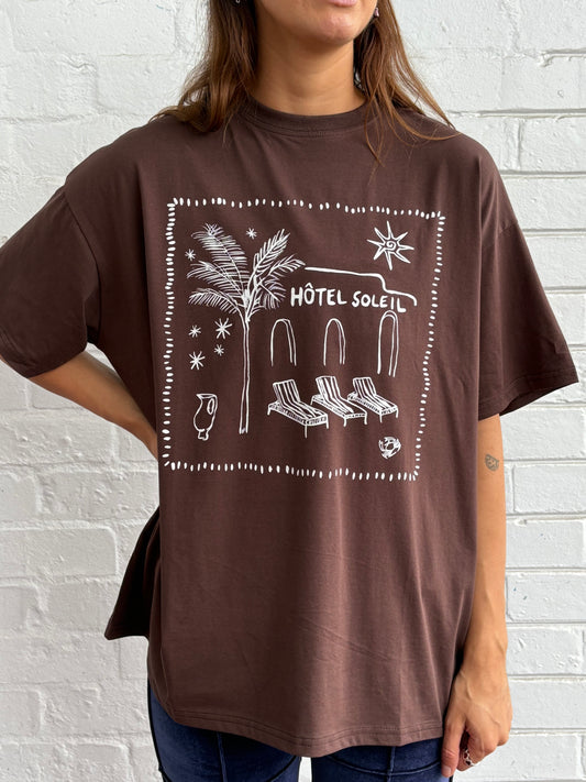 By Frankie Hotel Soleil Tee