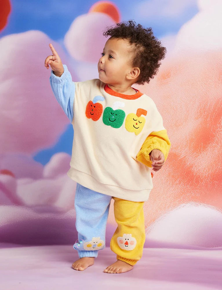 Pocket Patch Terry Pants