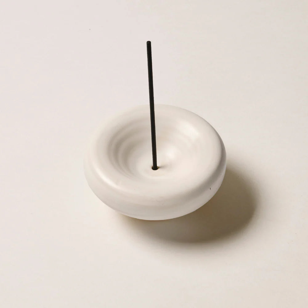 The Vessel Incense Holder - Cream