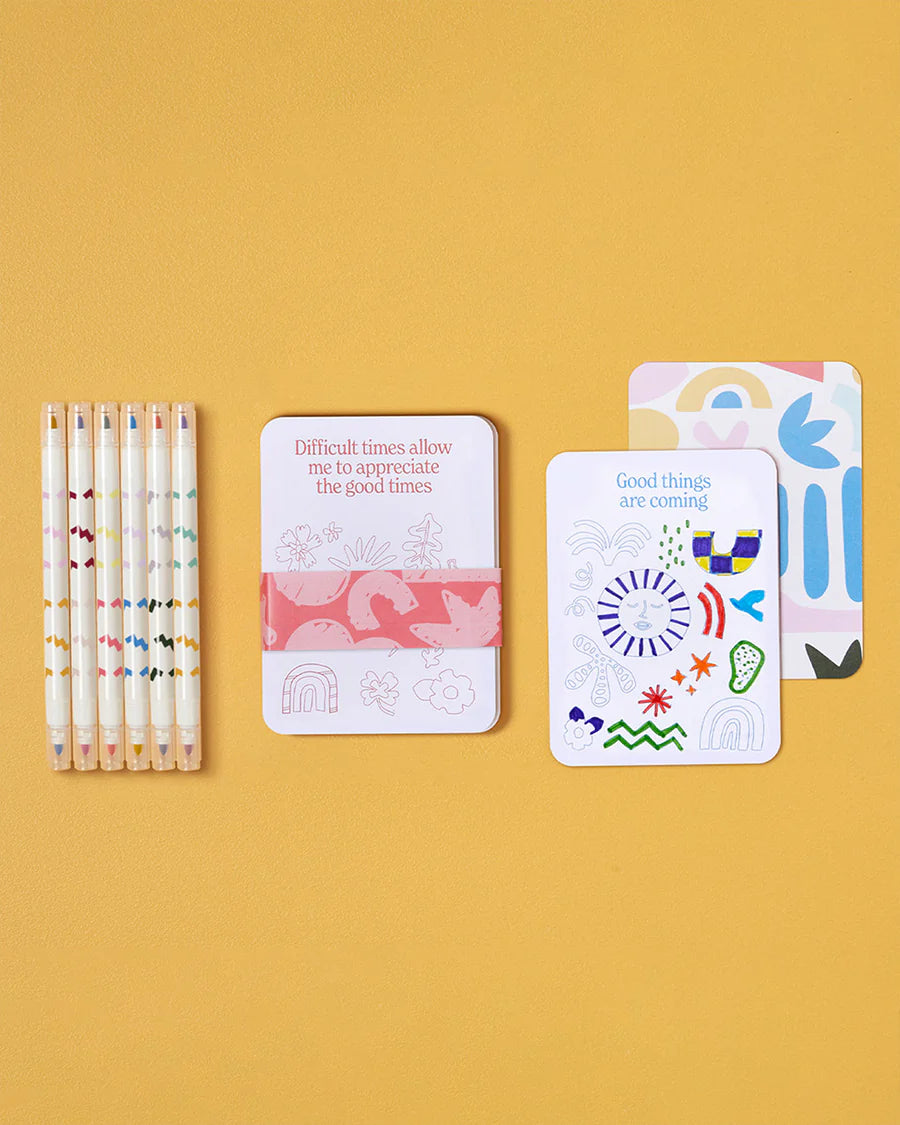 Colour Your Own Affirmation Cards