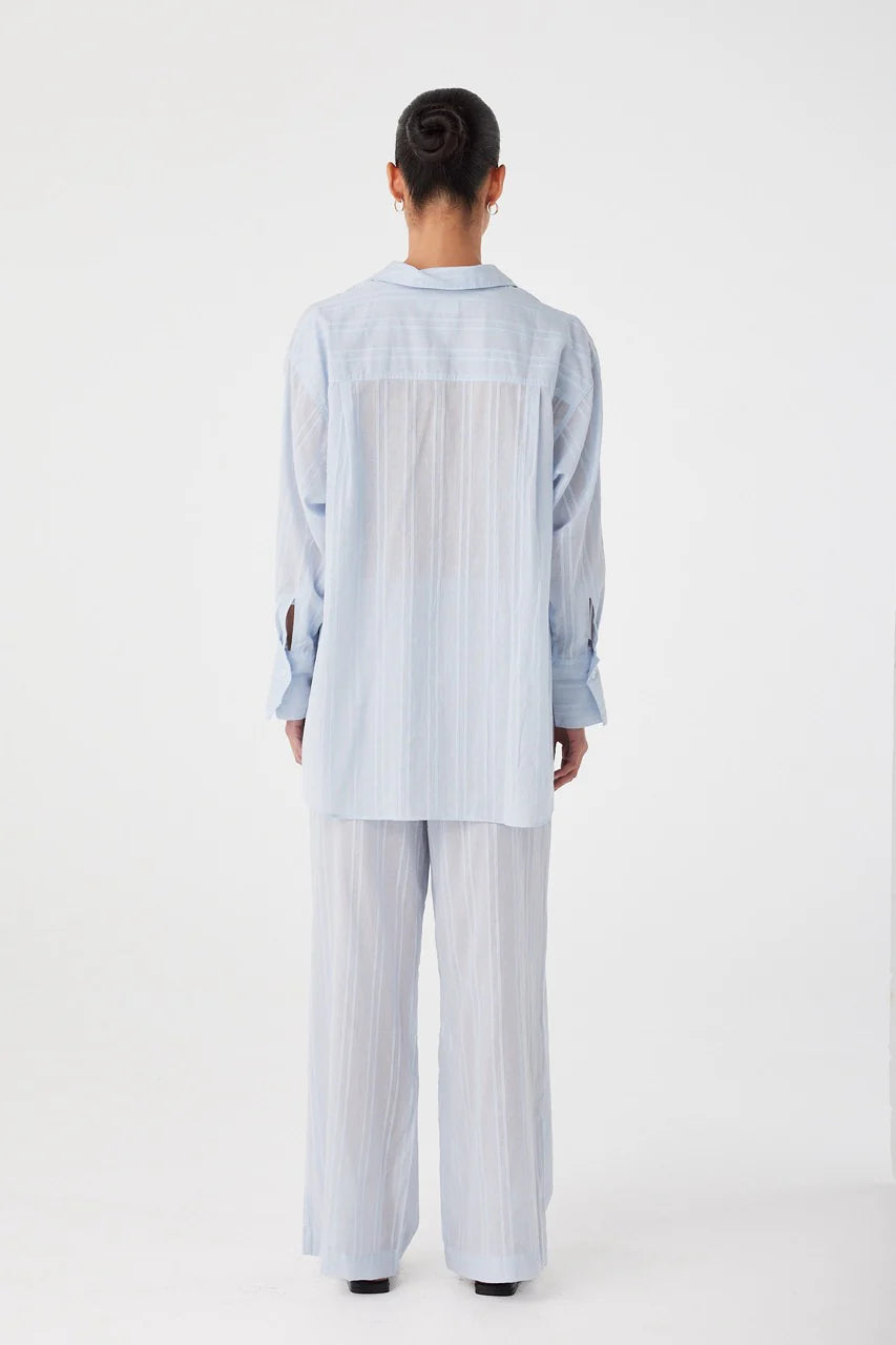 Priya Shirt- Powder Blue