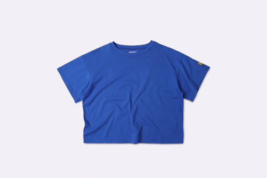 Base Tee in Indigo Blue