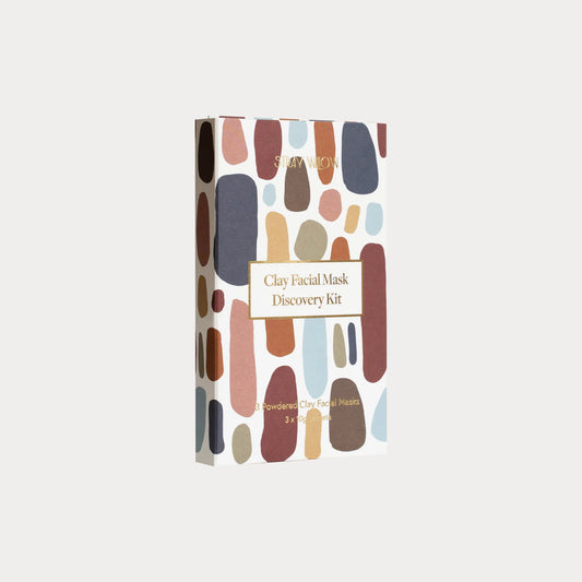 Clay facial mask discovery kit