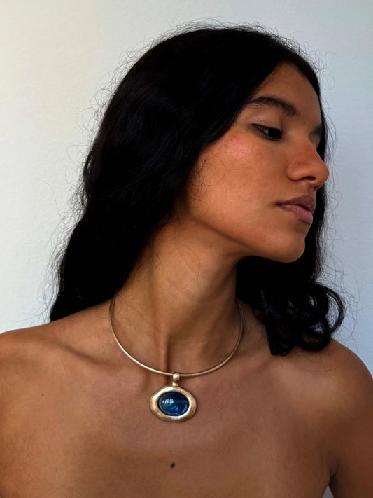 Alba Blue Necklace