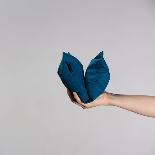 Ink Blue Lavender & Barley Heat Pillow