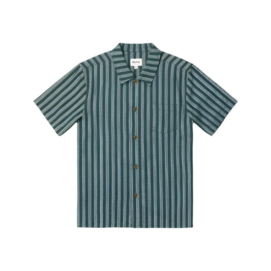Eli Stripe SS Shirt - Teal