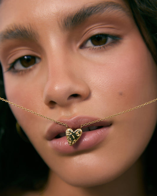 Honey Heart Necklace