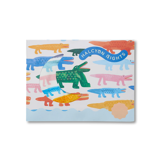 Crocodile Smile Long Sleeve Romper