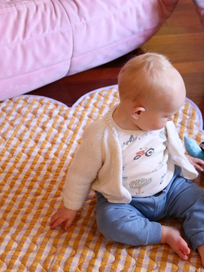 Mango Seersucker Playmat