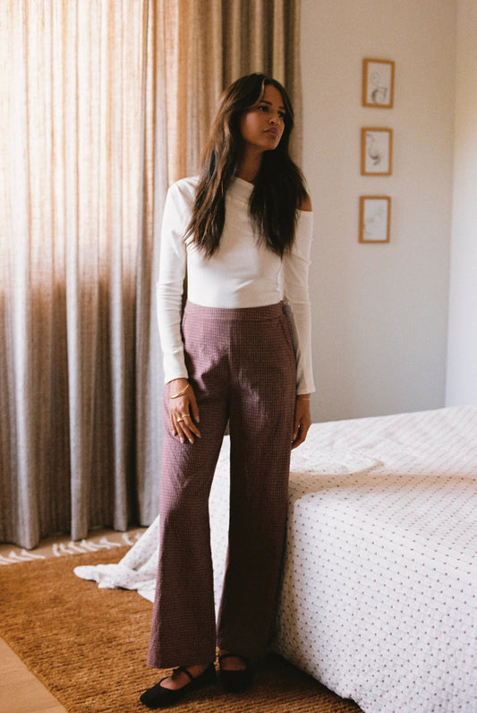 Juno Long Sleeve Top - White