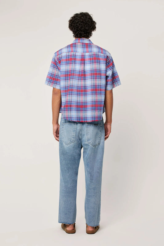 Nautical Check Shirt- Blue Hour