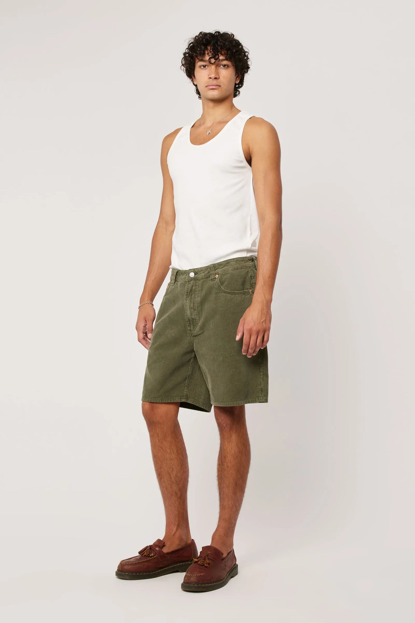 Ezy Cord Short- Olive
