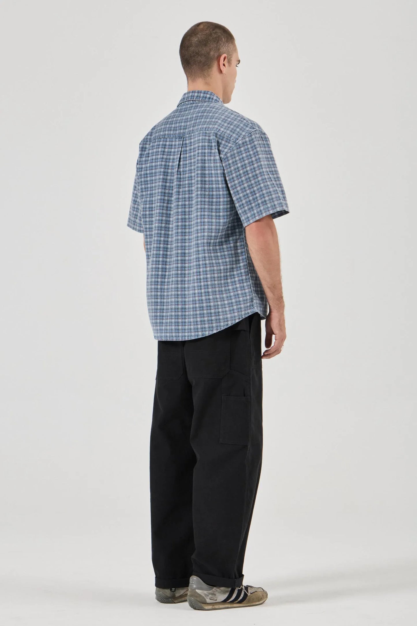 Mariner Check Shirt- Blue