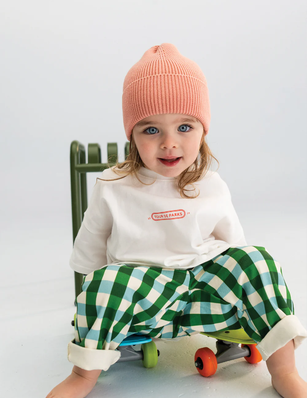 Cotton Beanie- Pink