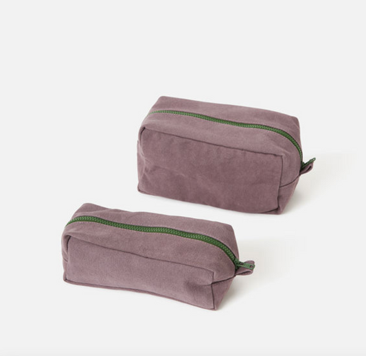 Marlo Contrast Wash Bag - Lupin
