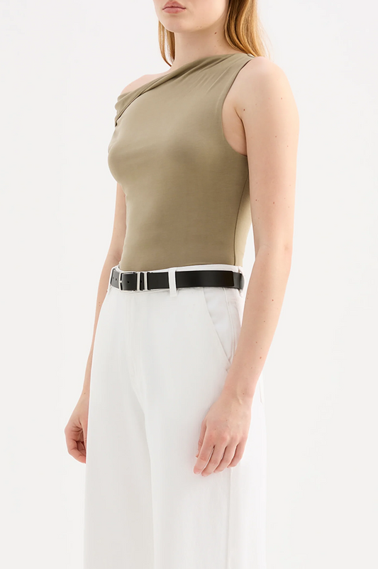 Chelsea Top- Deep Sage