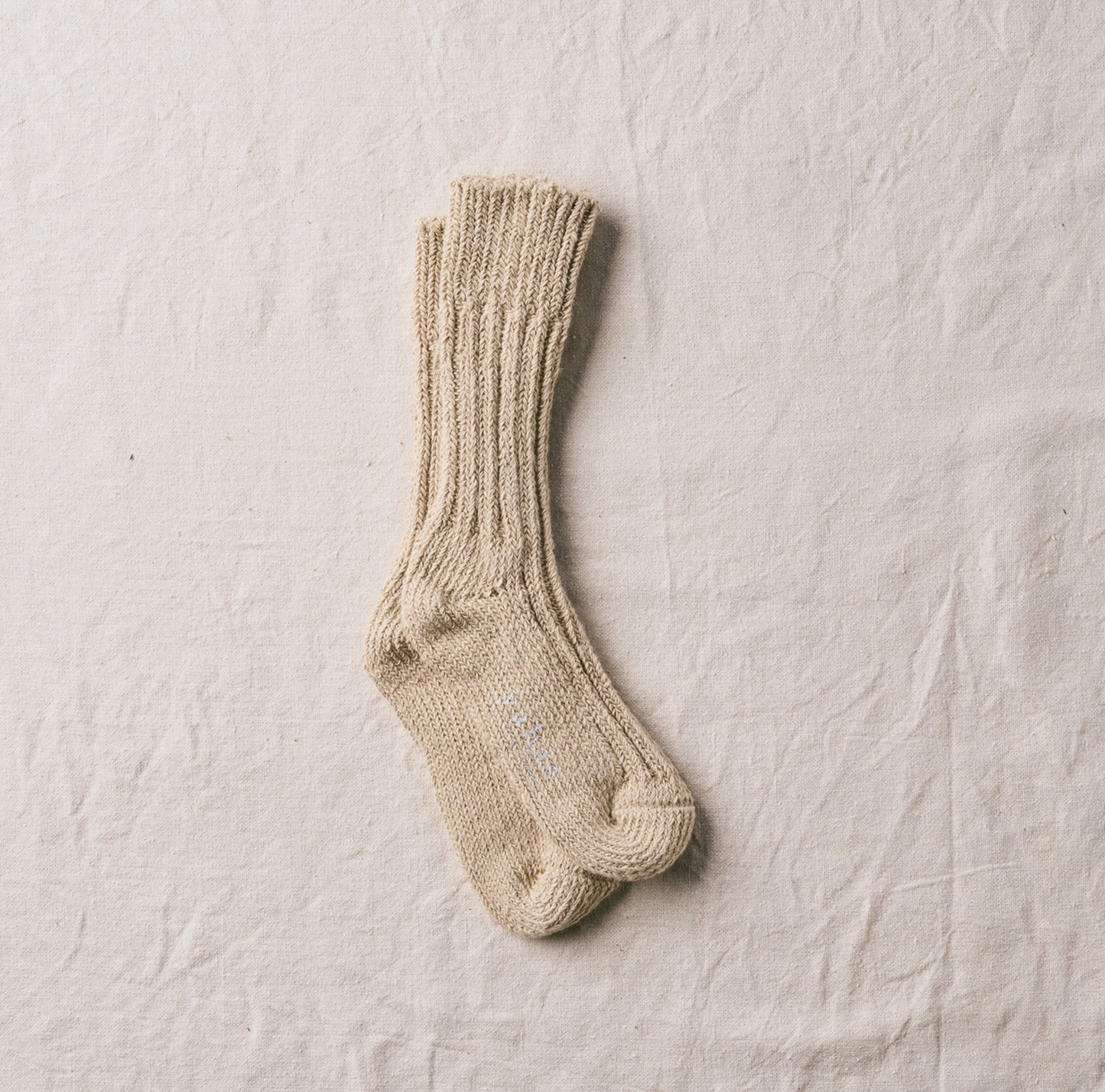 Organic Cotton Low Gauge Socks - Green