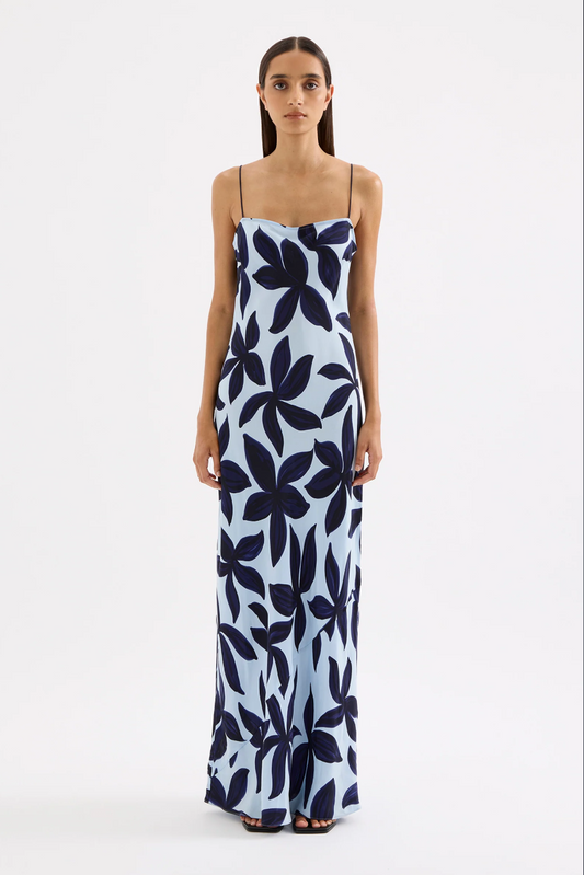 Corfu Cupro Slip Dress