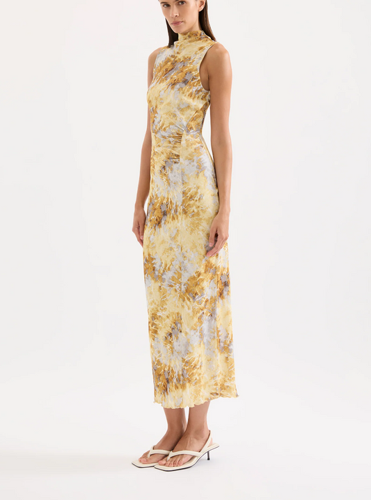 Lumine Mesh Maxi Dress