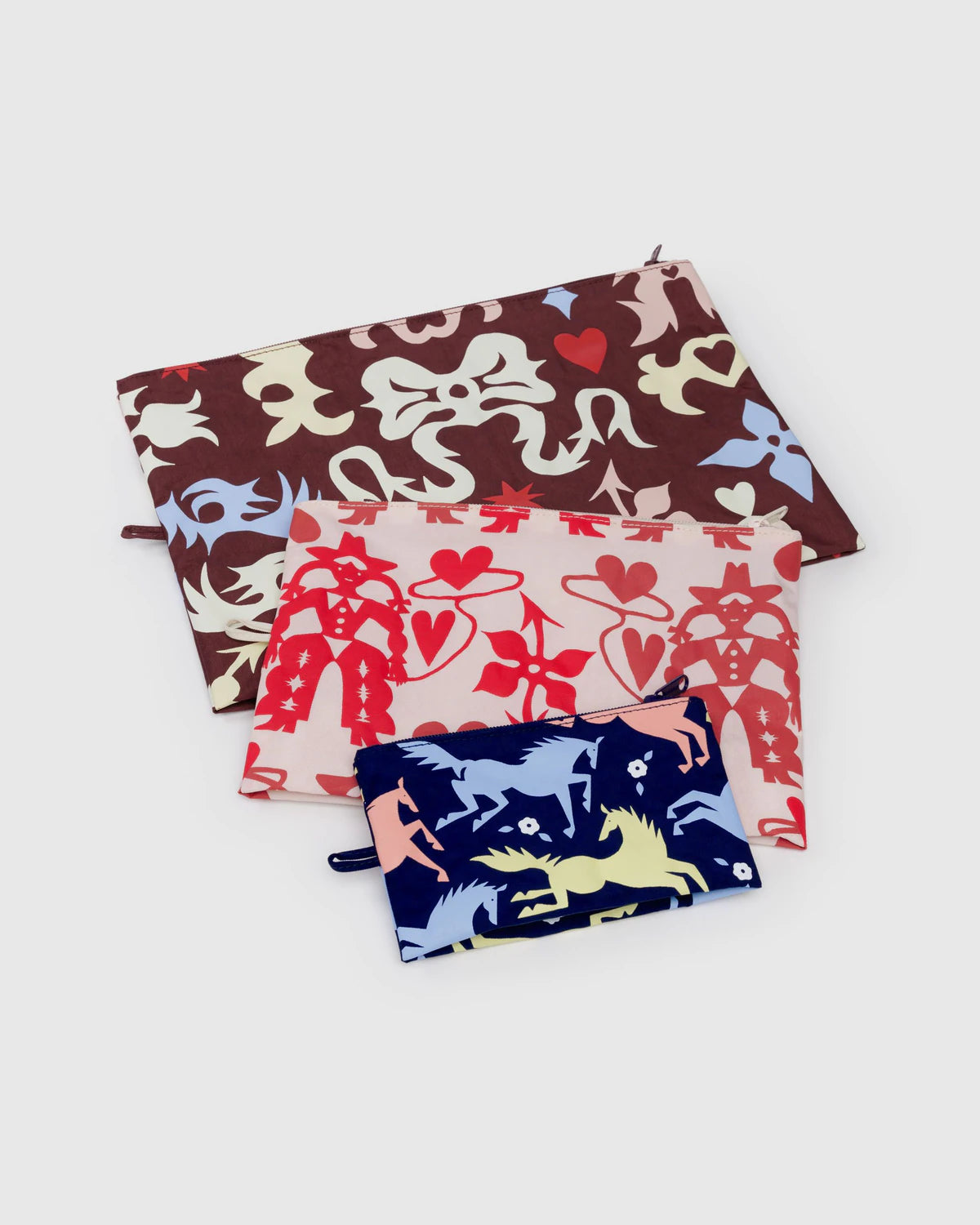 Go Pouch Set- Western Cut Outs
