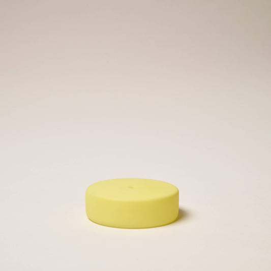 Frosted Glass Holder Large - Lime