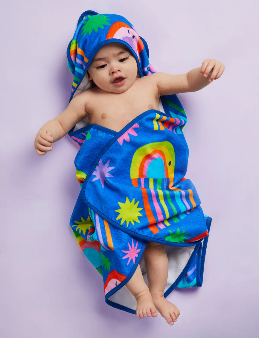 Here We Glow Baby Bath Towel