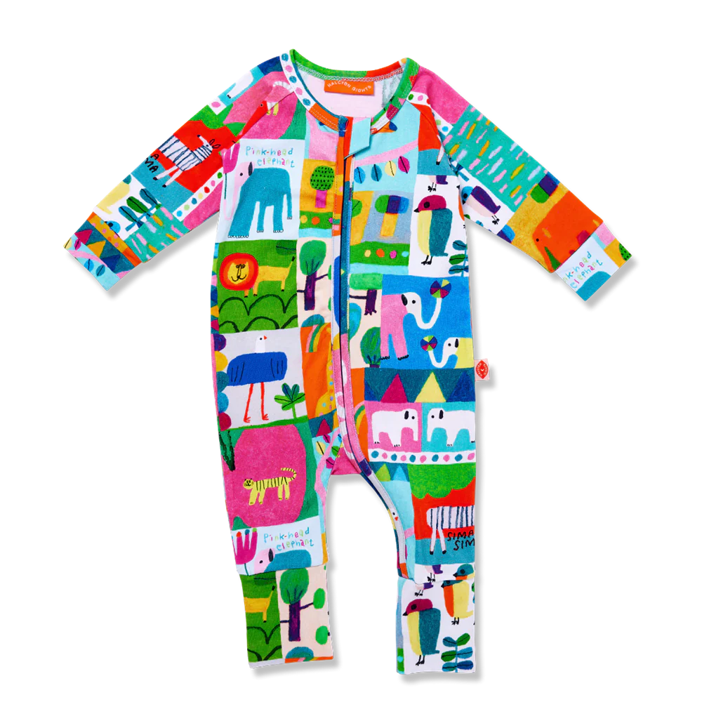 Safari Park Long Sleeve Romper – Florence and Threads