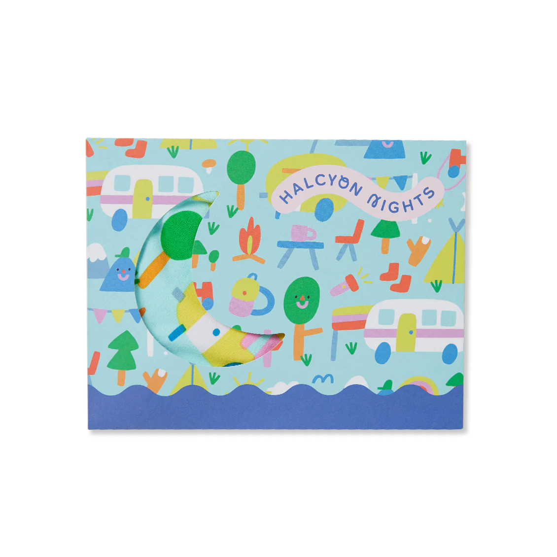 Happy Campers Long Sleeve Romper