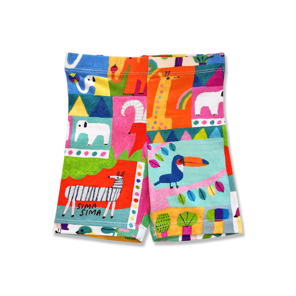 Safari Park Kids Bike Shorts