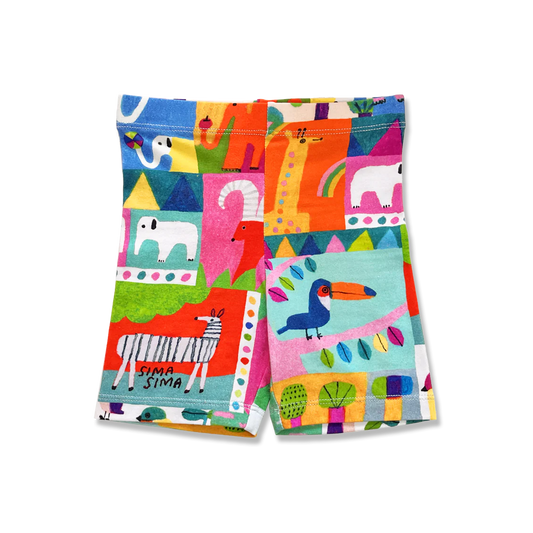 Safari Park Kids Bike Shorts