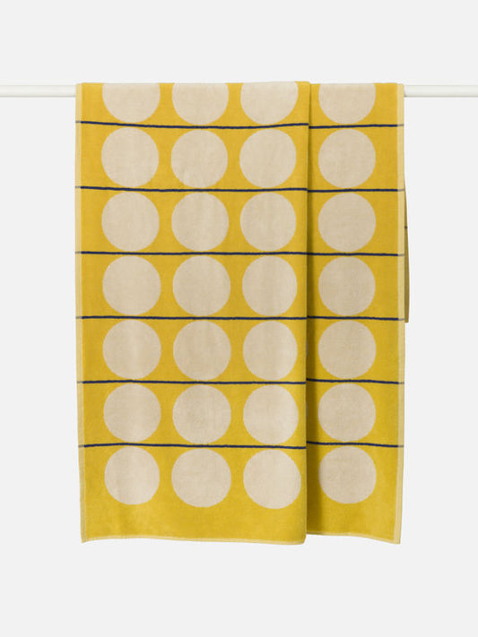 Abacus Beach Towel- Daffodil/Cream