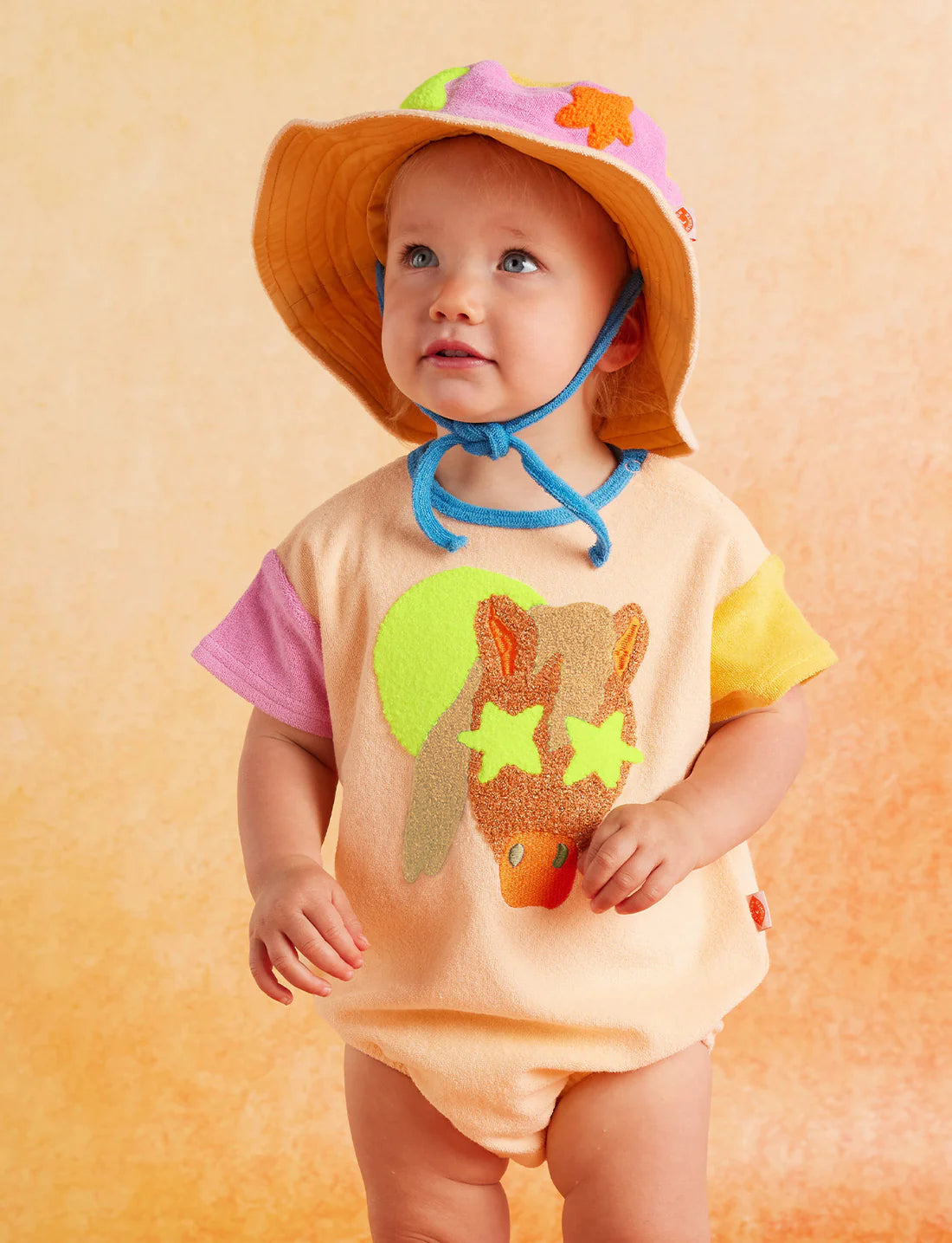 Giddy Up Terry Short Sleeve Bodysuit
