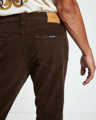 Relaxo Chop Dark Brown Cord