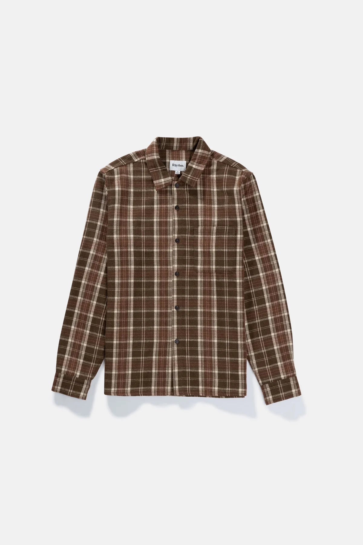 Flannel LS Shirt - Chocolate