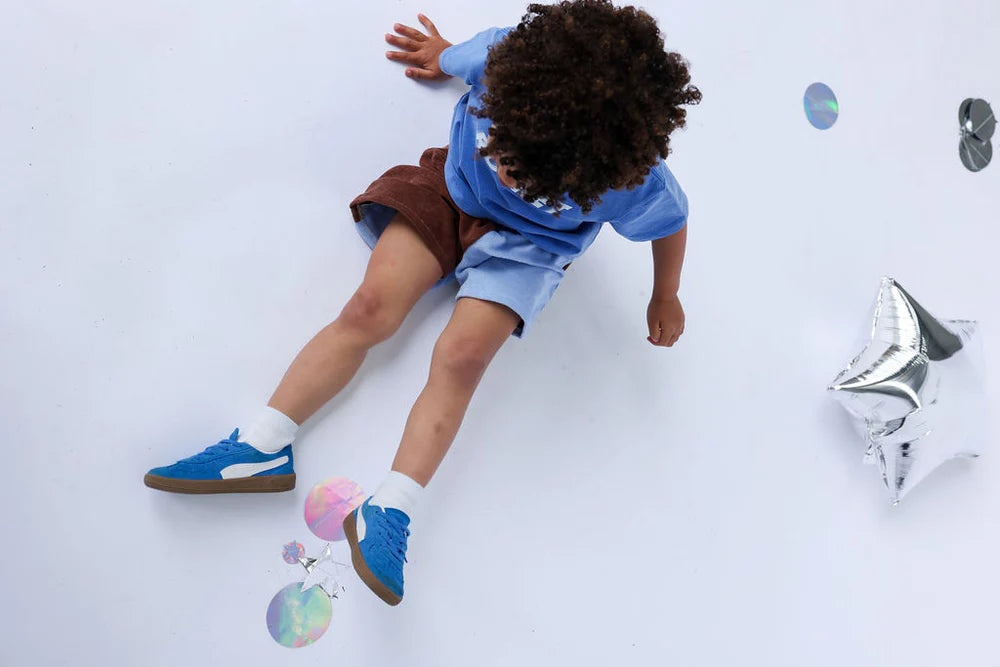 Lunar Shorts- Blue and Chocolate