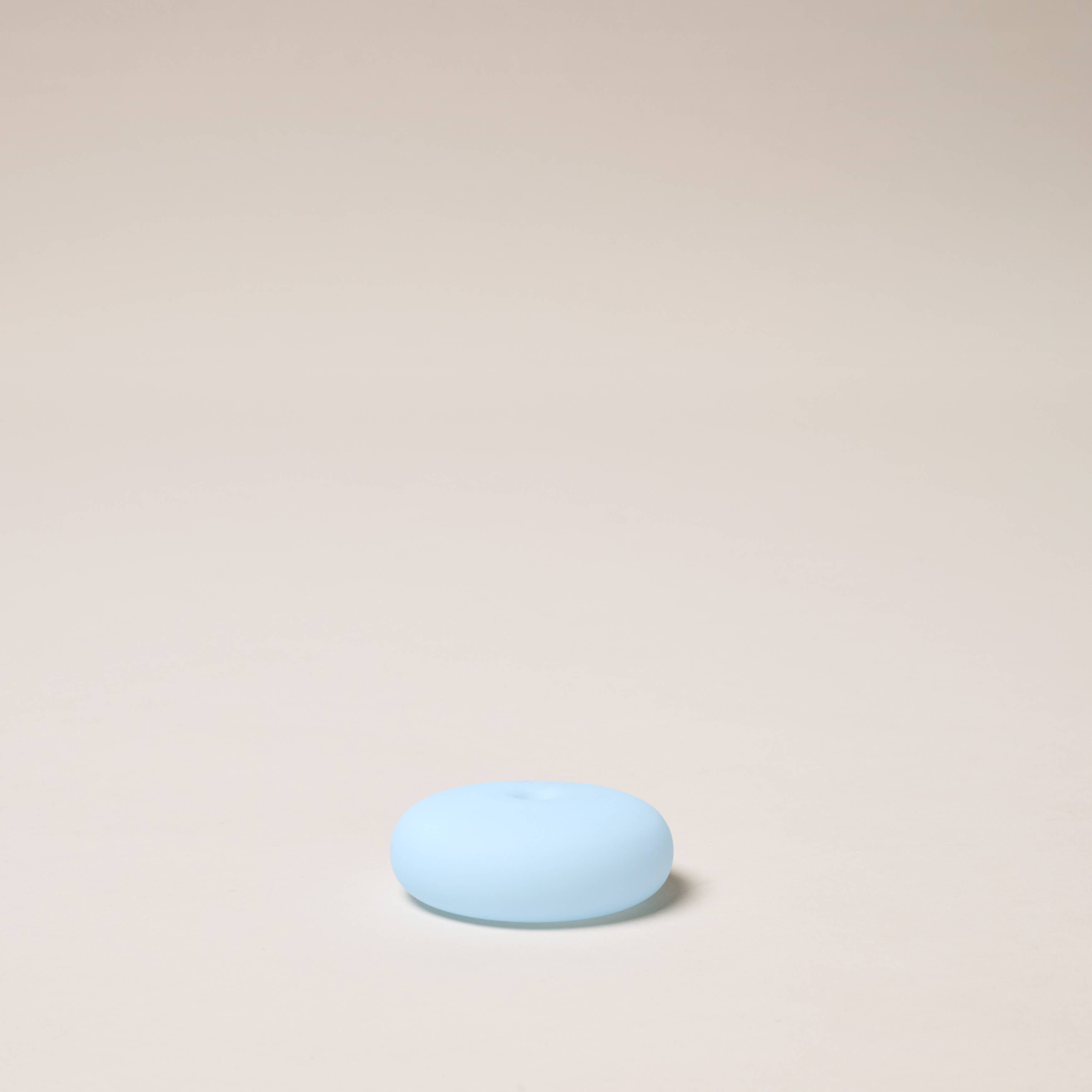 Frosted Glass Holder Small - Blue