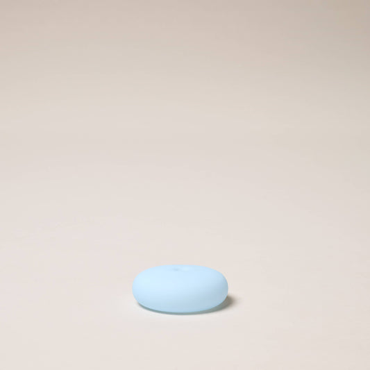 Frosted Glass Holder Small - Blue
