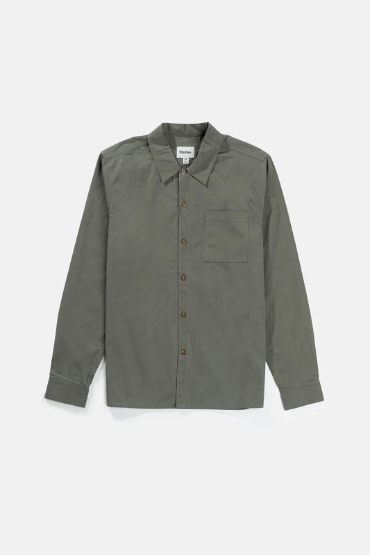 Essential LS Shirt - Moss