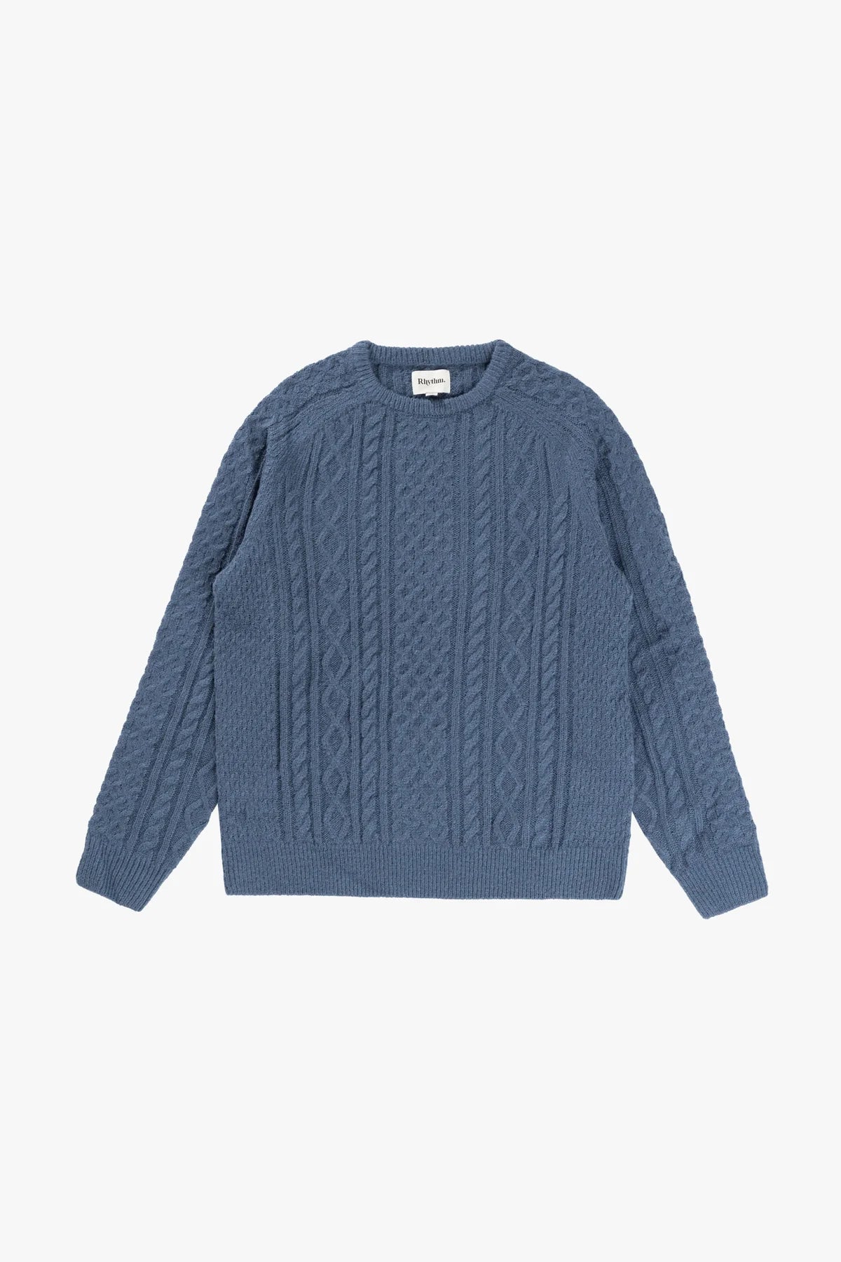 Mohair Fishermans Knit- Slate