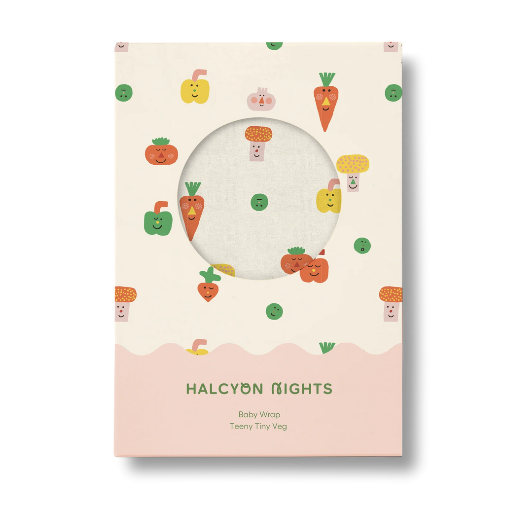 Teeny Tiny Veg Baby Swaddle