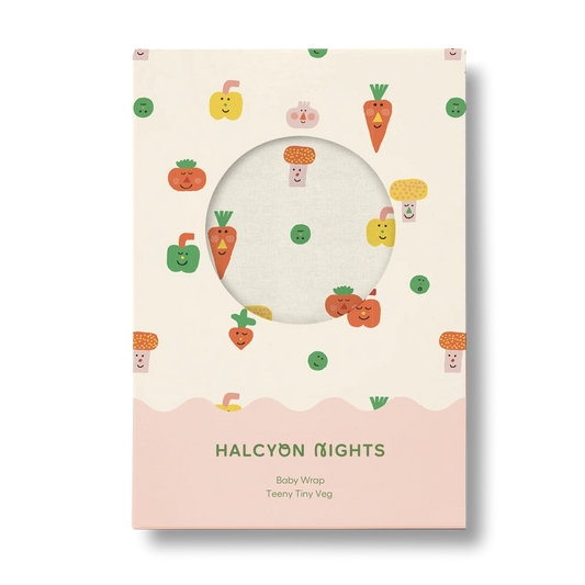 Teeny Tiny Veg Baby Swaddle