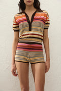 Sable Polo Shirt - Murano Amber