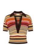 Sable Polo Shirt - Murano Amber