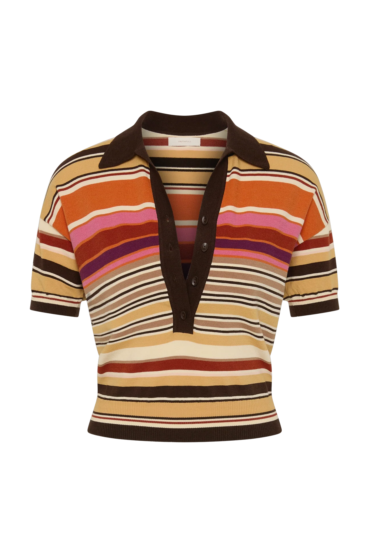 Sable Polo Shirt - Murano Amber