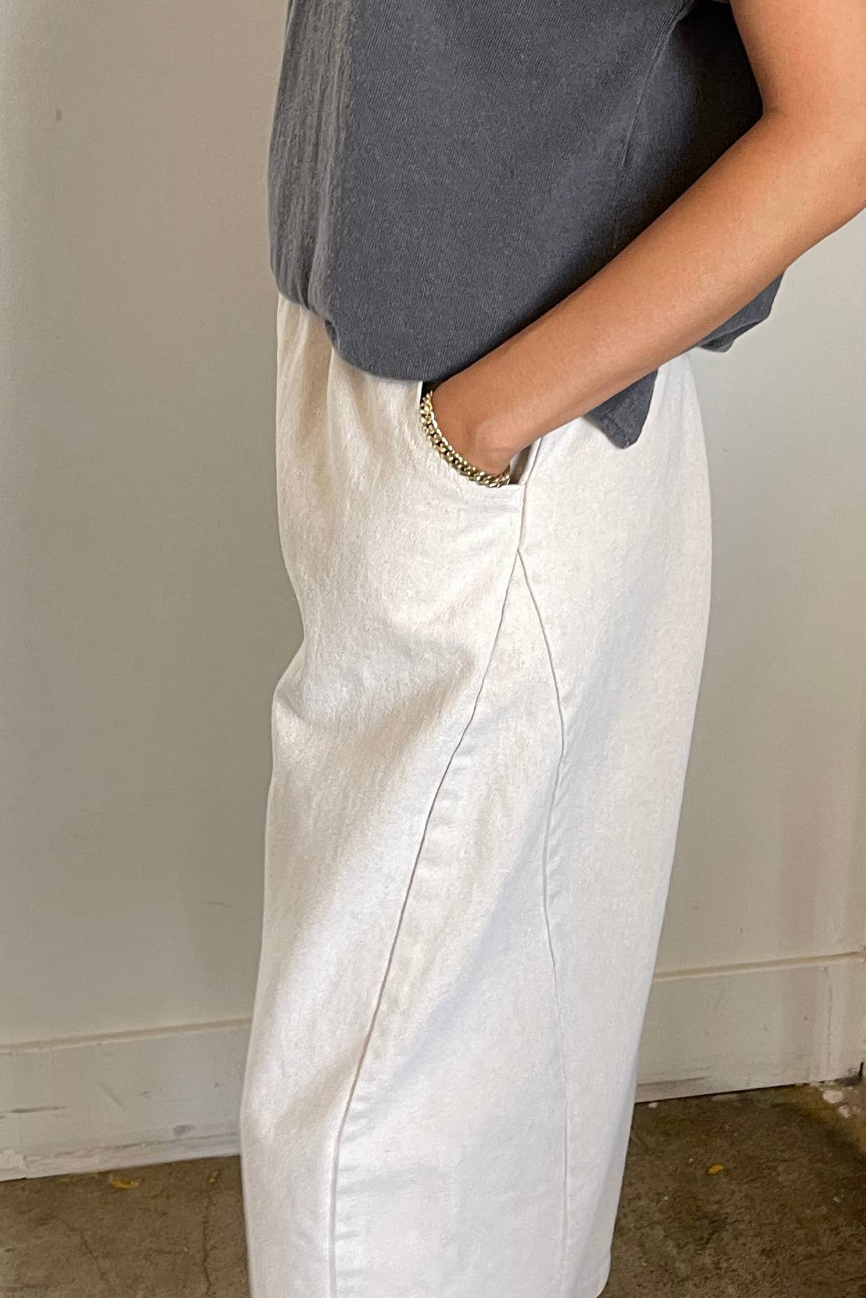 Arc Pants- Milk