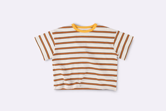 Striped Tee - Yellow