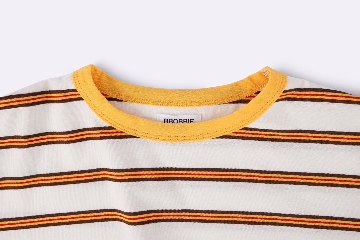 Striped Tee - Yellow