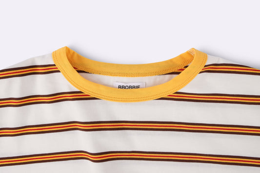Striped Tee - Yellow