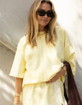 The Mason Tee - Lemon