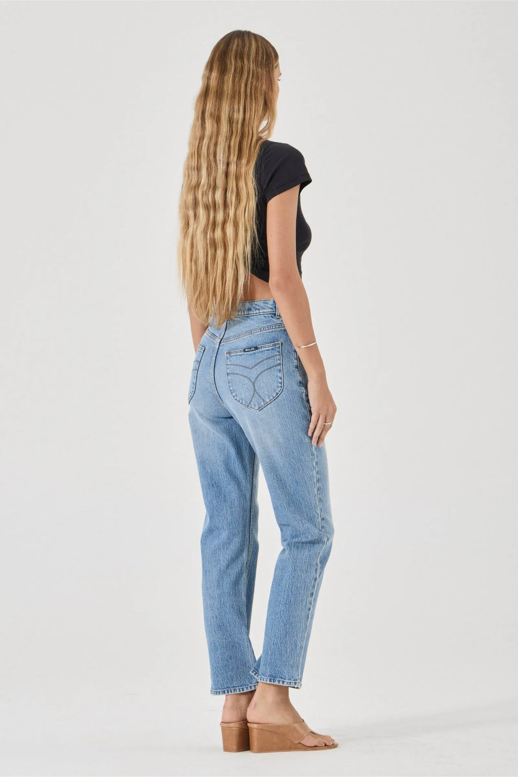 Loulou Straight Jean - Lennon Blue